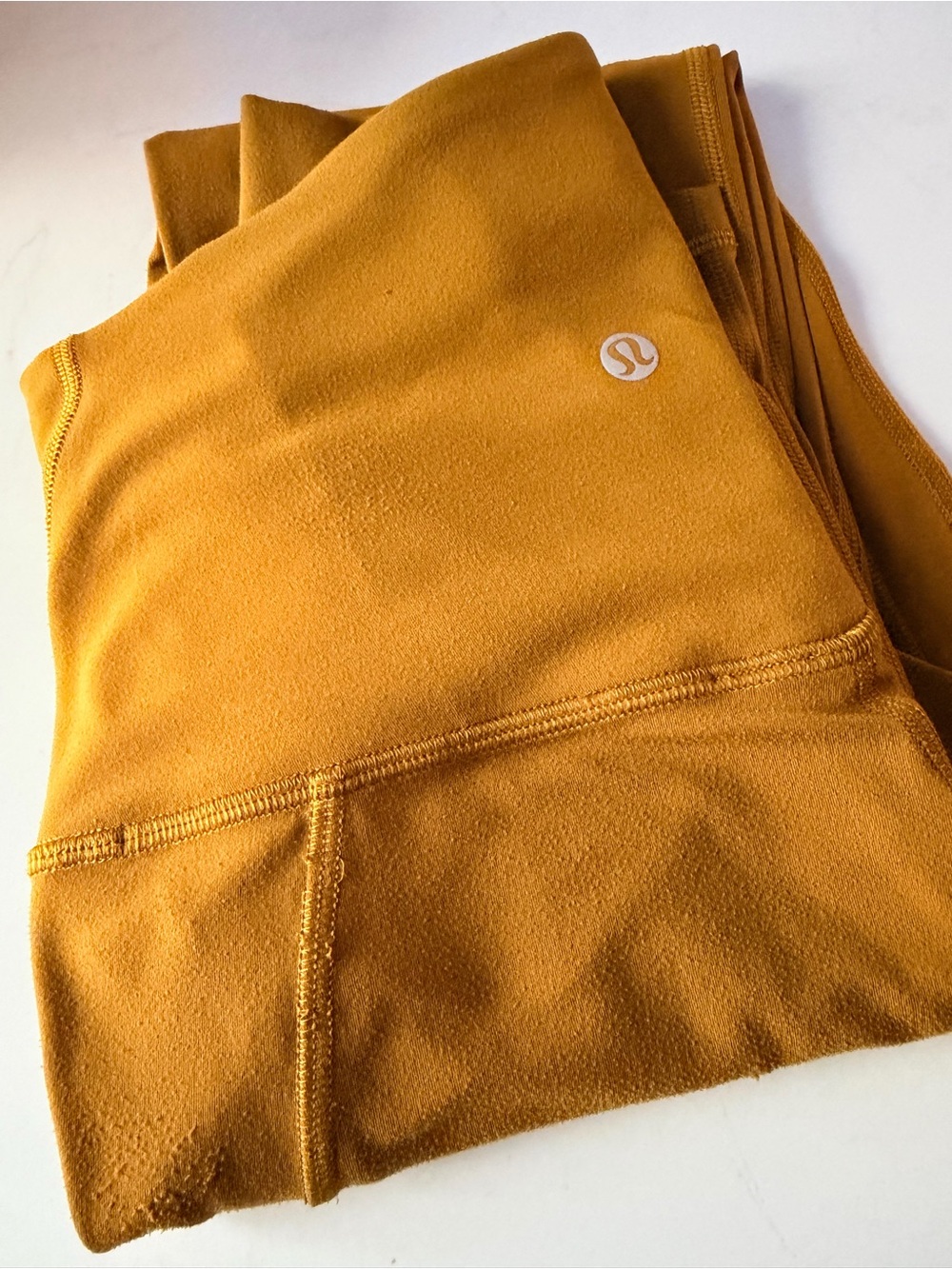 Lululemon Align 26” High-Waist Mustard  Leggings 0-2 - Picture 13 of 16